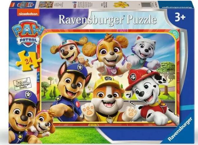 RAVENSBURGER PUZZLE PAW PATROL PUP POWER GIANT FLOOR PUZZLE 24 PCS - Toyworld Frankston