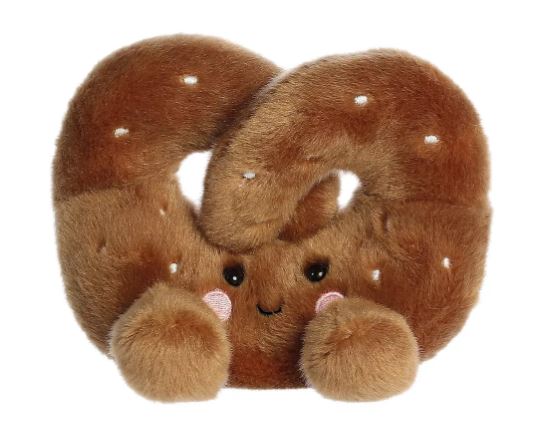 PALM PALS - TWIST PRETZEL 5" PLUSH - Toyworld Frankston