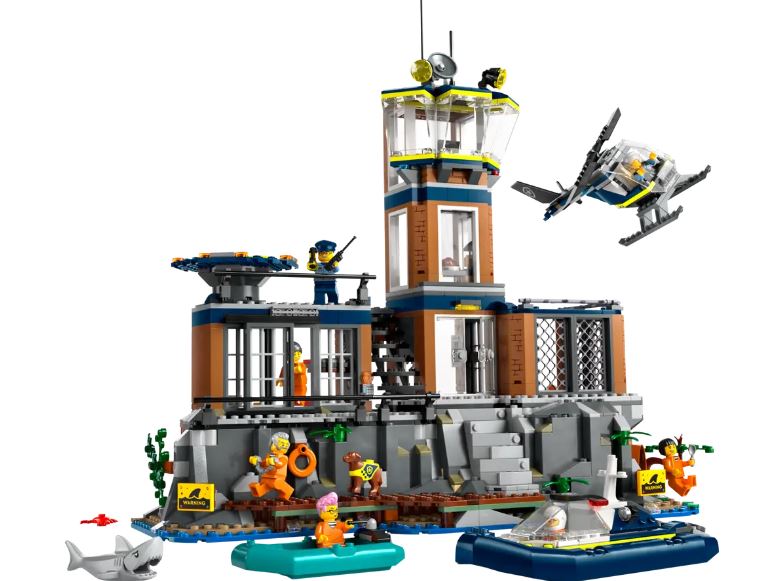 LEGO 60419 - CITY - POLICE PRISON ISLAND - Toyworld Frankston