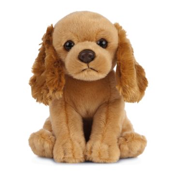 LIVING NATURE COCKER SPANIEL PUPPY SMALL PLUSH - Toyworld Frankston