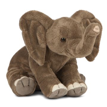 LIVING NATURE FLOPPY ELEPHANT SMALL PLUSH - Toyworld Frankston
