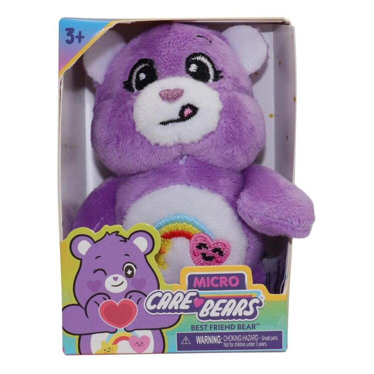 CARE BEARS MICRO PLUSH - BEST FRIEND BEAR