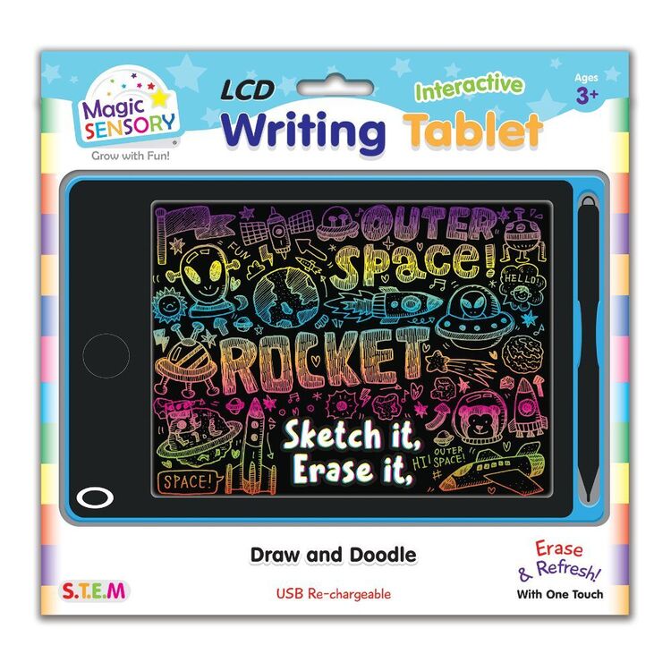 MAGIC SENSORY LCD WRITING INTERACTIVE TABLET - Toyworld Frankston
