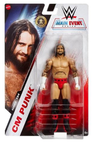 WWE BASIC FIGURE SERIES 154 - CM PUNK - Toyworld Frankston