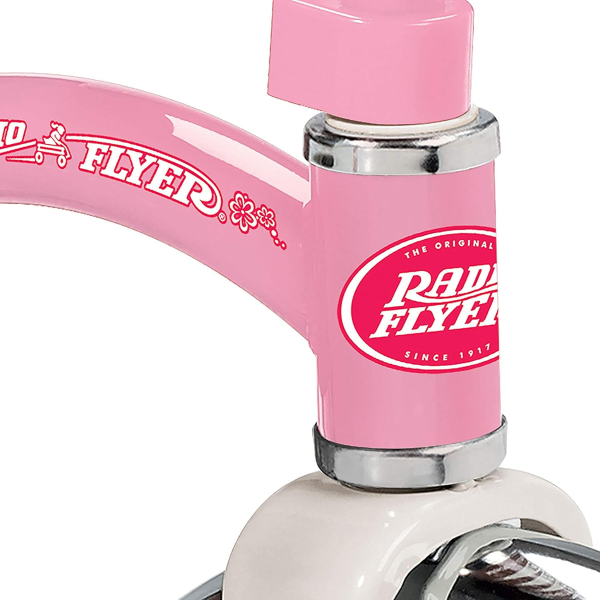 RADIO FLYER CLASSIC PINK DUAL DECK TRICYCLE