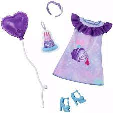 BARBIE - MY 1ST BARBIE FASHION - PURPLE WITH BALLOON - Toyworld Frankston