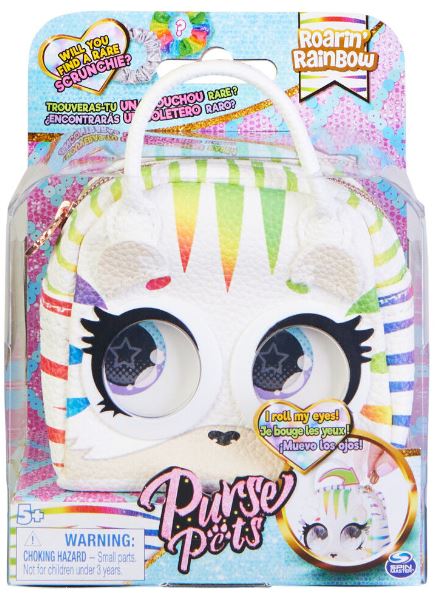 PURSE PETS MICRO - ROARIN' RAINBOW - Toyworld Frankston