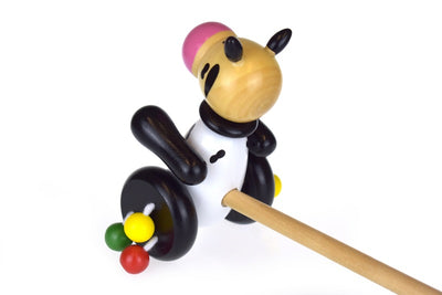 KAPER KIDZ PUSH ALONG WOODEN COW