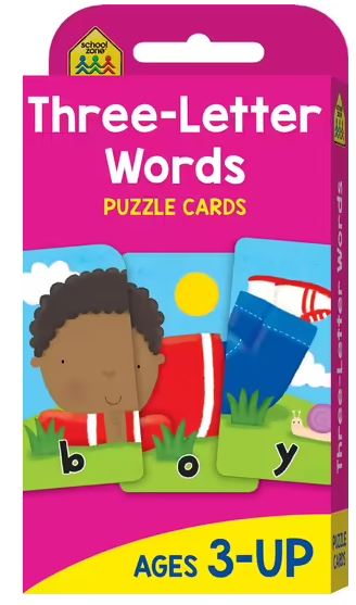 SCHOOL ZONE: THREE LETTER WORDS - Toyworld Frankston