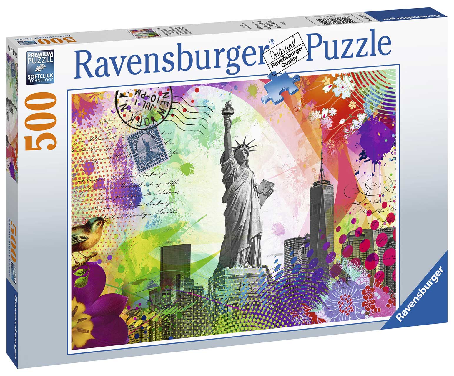 RAVENSBURGER 17379 2 NEW YORK POSTCARD 500 PIECE PUZZLE - Toyworld Frankston