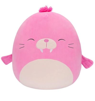 SQUISHMALLOWS 16 INCH PLUSH - PEPPER THE WALRUS - Toyworld Frankston
