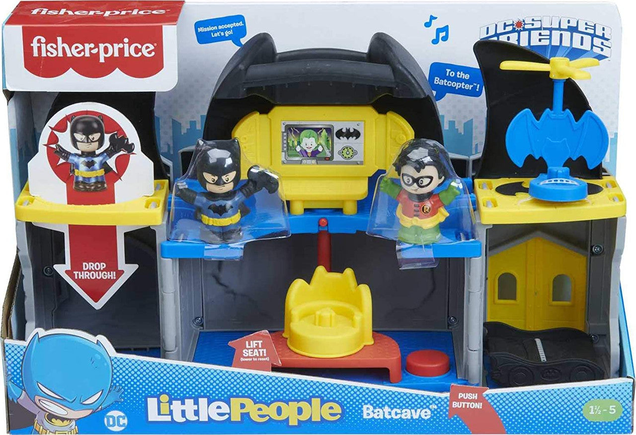 FISHER-PRICE LP SF BATCAVE - Toyworld Frankston