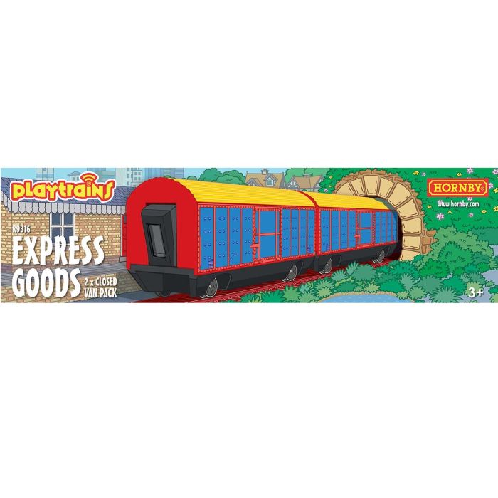 HORNBY PLAYTRAINS EXPRESS GOODS CLOSED VAN - Toyworld Frankston