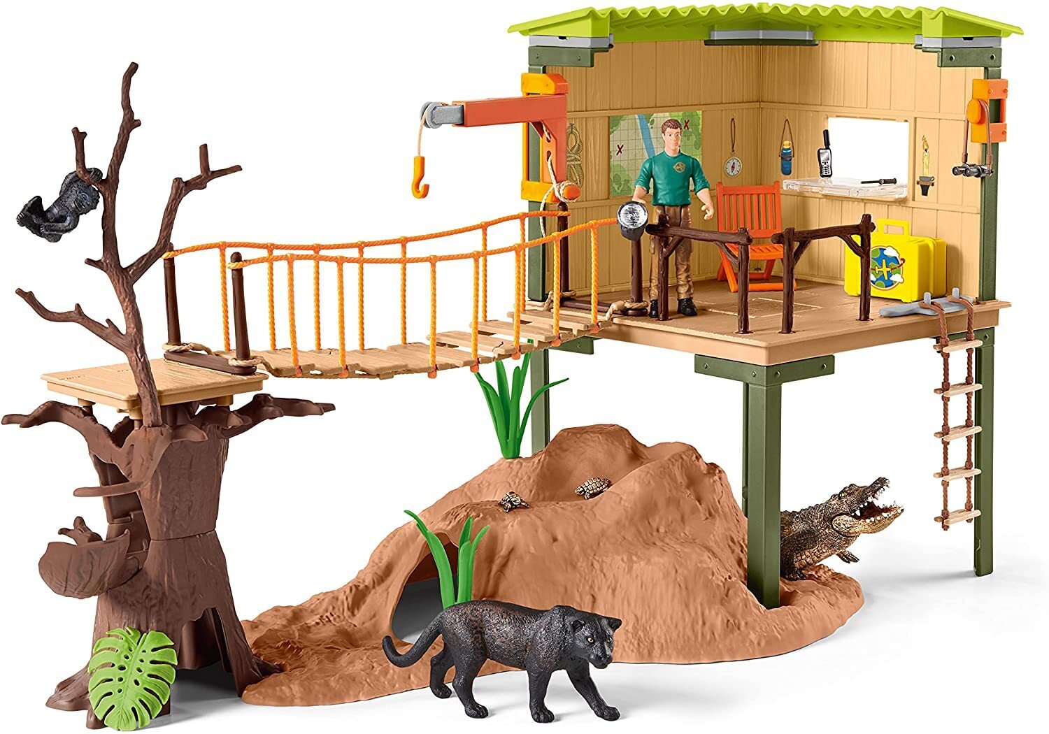 SCHLEICH - WILD LIFE RANGER ADVENTURE STATION - Toyworld Frankston