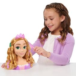 DISNEY PRINCESS RAPUNZEL STYLING HEAD - Toyworld Frankston