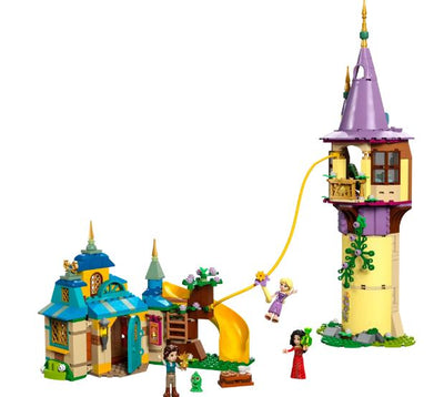 LEGO 43241 DISNEY - RAPUNZELS TOWER & THE SNUGGLY DUCKLING - Toyworld Frankston