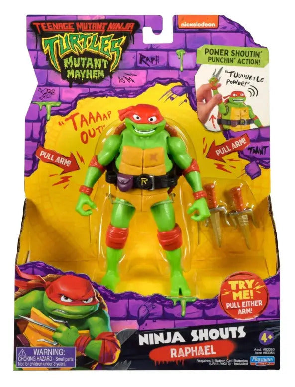 TEENAGE MUTANT NINJA TURTLES - MUTANT MAYHEM - RAPHAEL - Toyworld Frankston