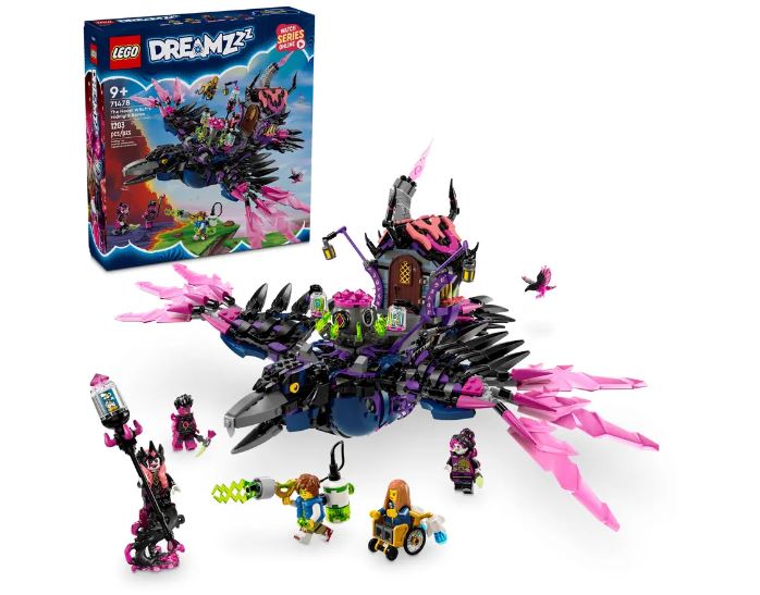 LEGO 71478 - DREAMZZZ - THE NEVER WITCH'S MIDNIGHT RAVEN - Toyworld Frankston
