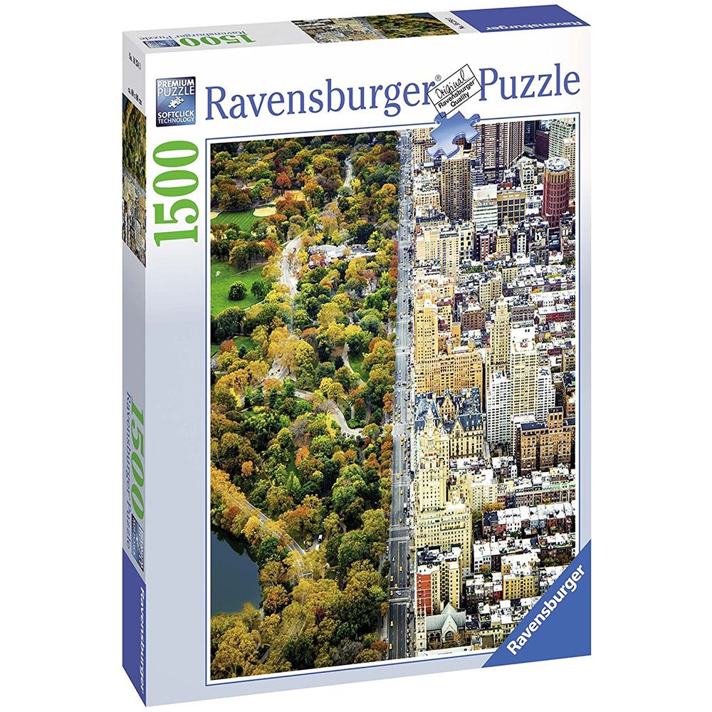 PUZZLE 1500 PC DIVIDED TOWN - Toyworld Frankston