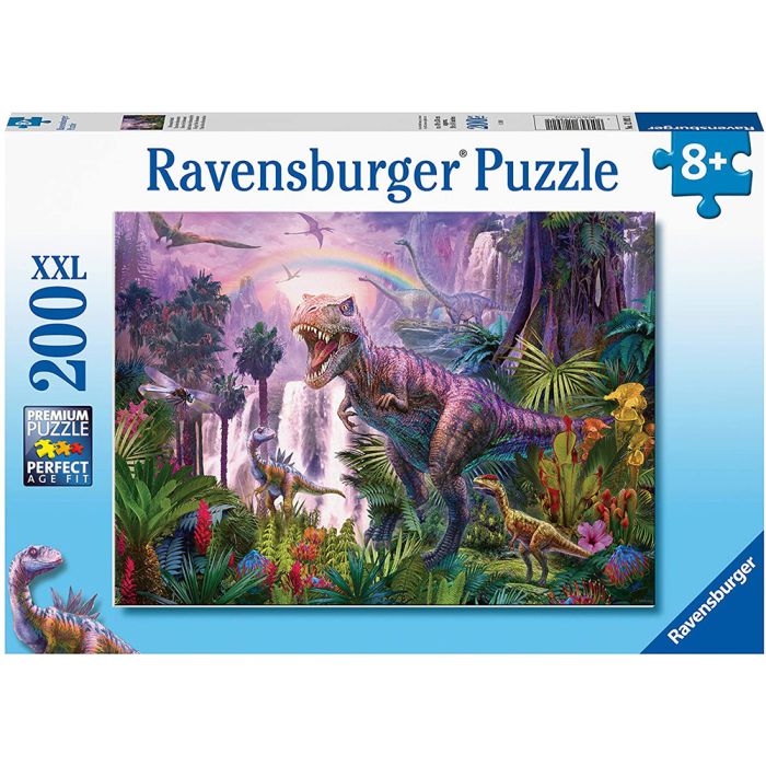 RAVENSBURGER KING OF THE DINOSAURS 200PC - Toyworld Frankston