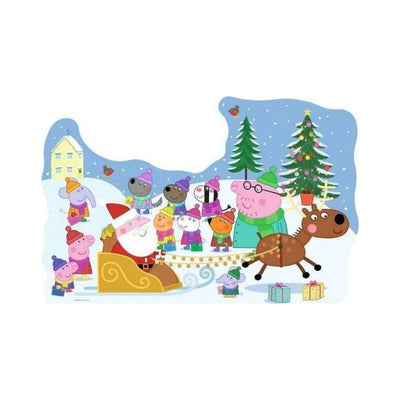 RAVENSBURGER - PEPPA PIG PEPPAS CHRISTMAS WISH 32 PIECE PUZZLE - Toyworld Frankston