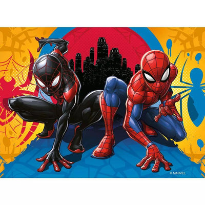 RAVENSBURGER - MARVEL SPIDERMAN 4 IN 1 12/16/20/24PC PUZZLE - Toyworld Frankston