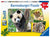 RAVENSBURGER PUZZLE - PANDA, LION AND TIGER CUBS 3X49 PIECE