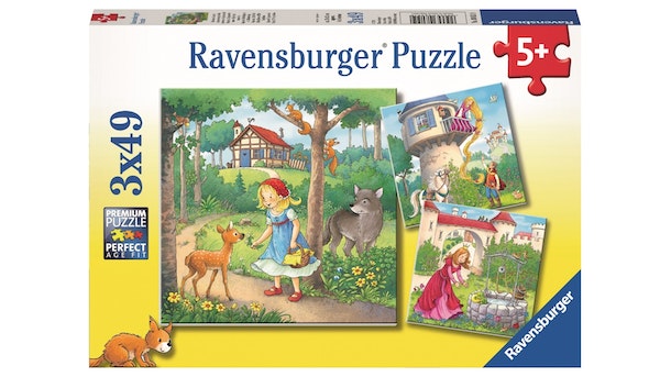 RAVENSBURGER - RAPUNZEL, RED RIDING HOOD AND FROG - Toyworld Frankston