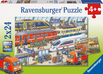 RBURG BUSY TRAIN STATION PUZZLE - Toyworld Frankston