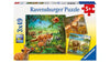 RAVENSBURGER - ANIMALS OF THE EARTH 3 X 49 PIECE PUZZLE