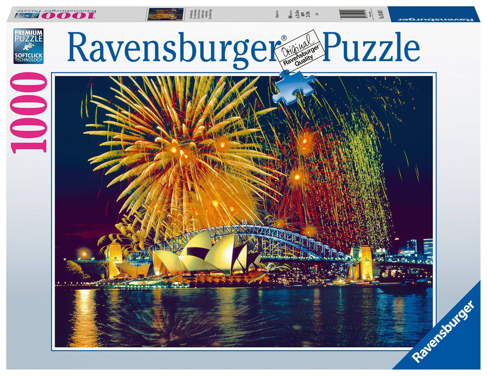 RAVENSBURGER PUZZLE - FIREWORKS IN SYDNEY 1000PC