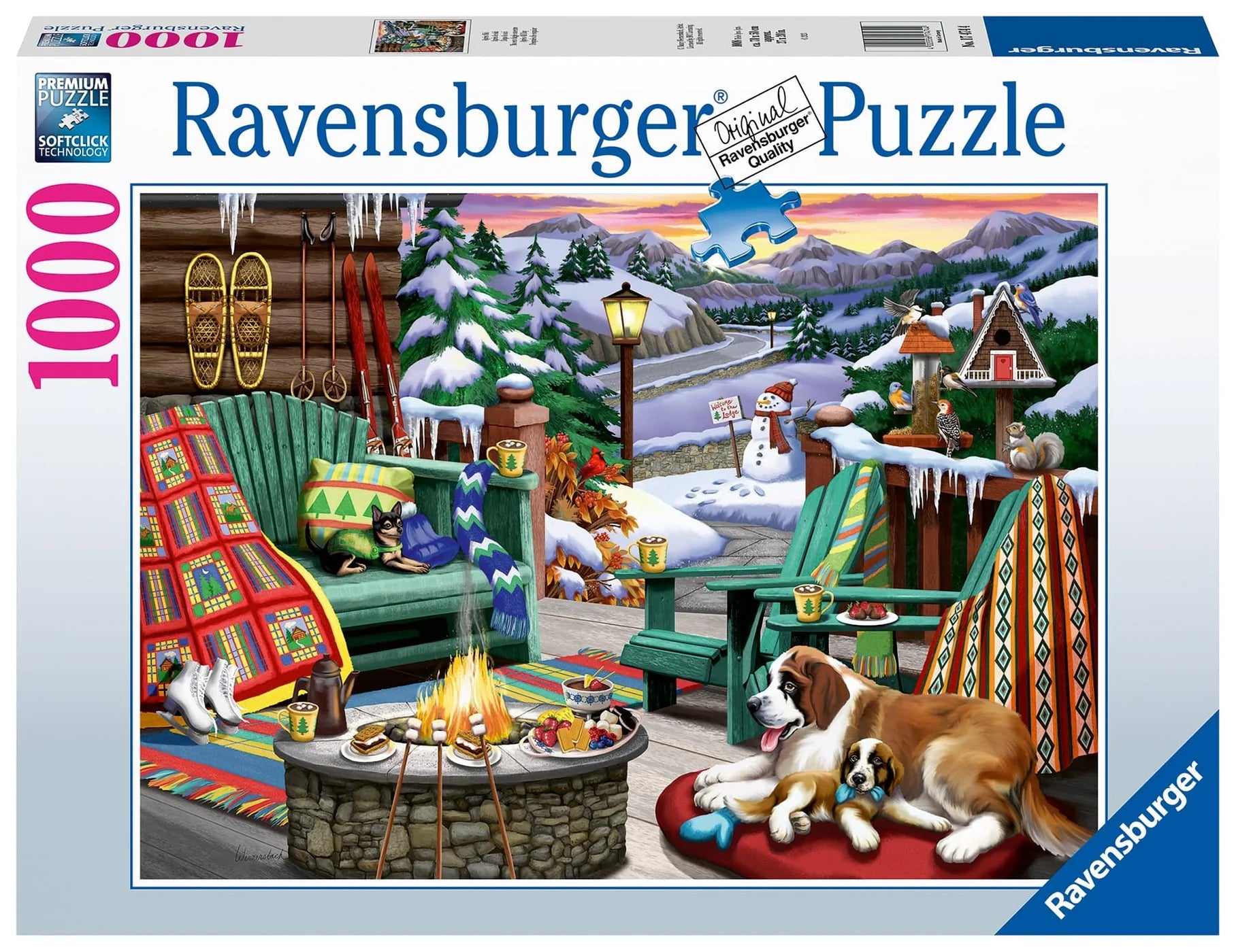 RAVENSBURGER PUZZLE - APRES ALL DAY 1000 PIECE