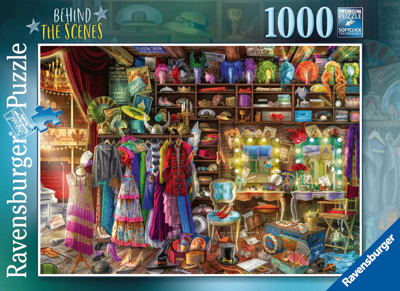 RAVENSBURGER PUZZLE - BEHIND THE SCENES 1000 PIECE - Toyworld Frankston