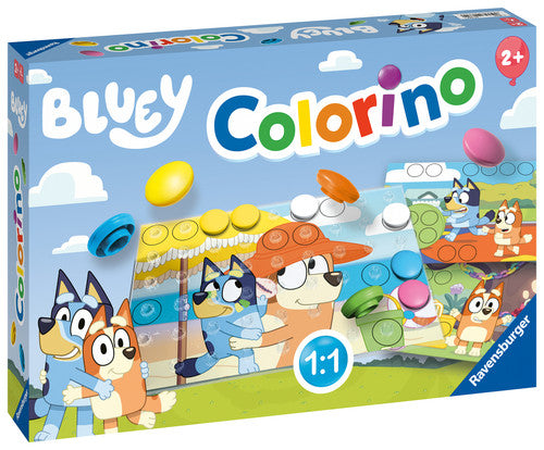 RAVENSBURGER BLUEY BOARD GAME- COLORINO
