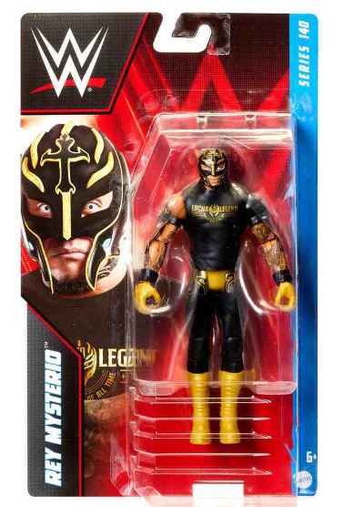 WWE BASIC FIGURE SERIES 140 REY MYSTERIO - Toyworld Frankston