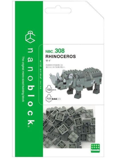 NANOBLOCK - RHINOCEROS - Toyworld Frankston