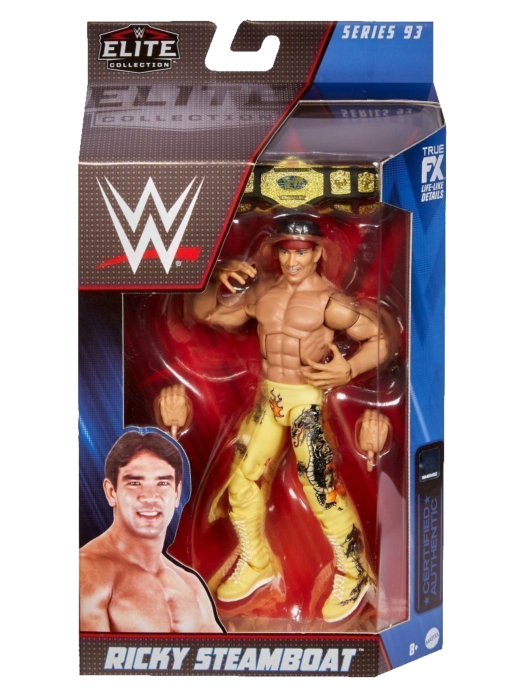 WWE ELITE FIGURE - RICKY STEAMBOAT - Toyworld Frankston