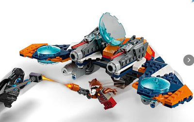 LEGO 76278 - MARVEL - ROCKETS WARBIRD VS RONAN - Toyworld Frankston