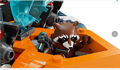LEGO 76278 - MARVEL - ROCKETS WARBIRD VS RONAN - Toyworld Frankston