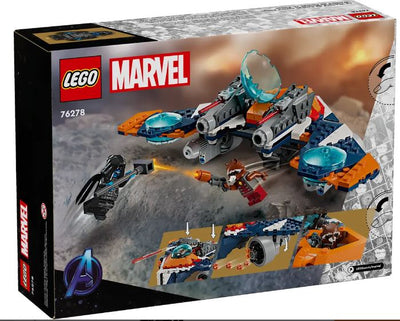 LEGO 76278 - MARVEL - ROCKETS WARBIRD VS RONAN - Toyworld Frankston