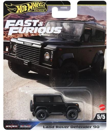 HOT WHEELS PREMIUM FAST & FURIOUS - LAND ROVER DEFENDER 90 - Toyworld Frankston