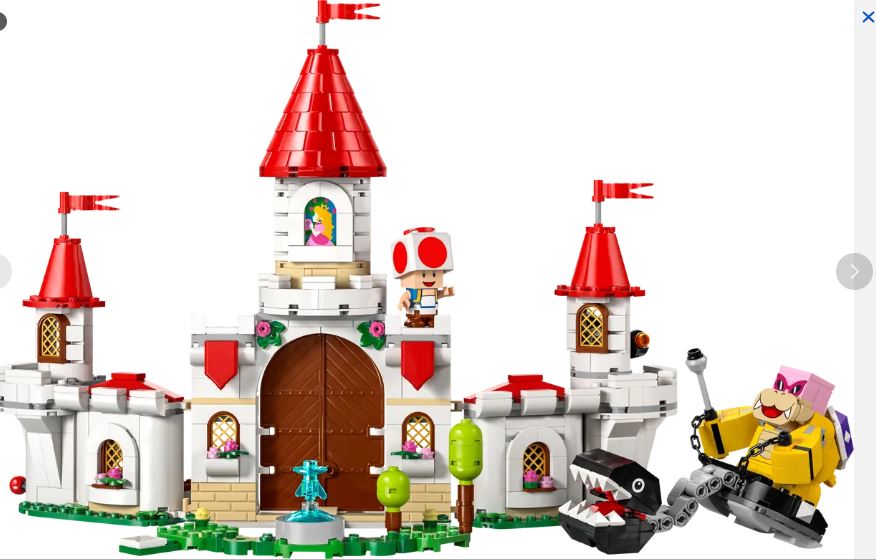 LEGO 71435 - SUPER MARIO - BATTLE WITH ROY AT PEACH'S CASTLE - Toyworld Frankston
