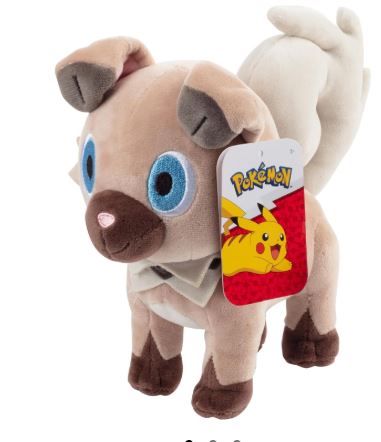 POKEMON 8IN PLUSH ROCKRUFF - Toyworld Frankston
