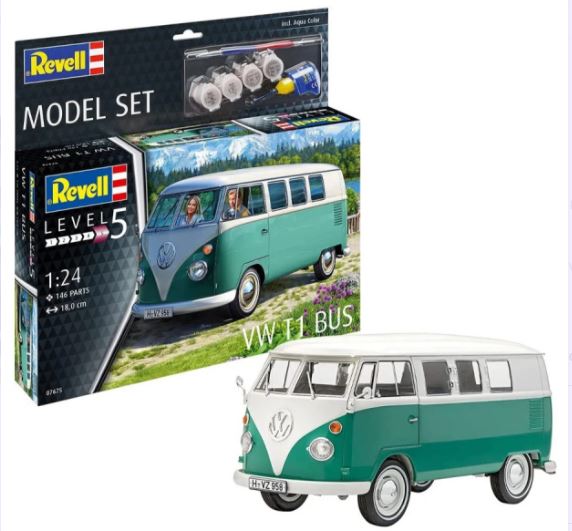 REVELL 1:24 VOLKSWAGON T1 BUS - Toyworld Frankston