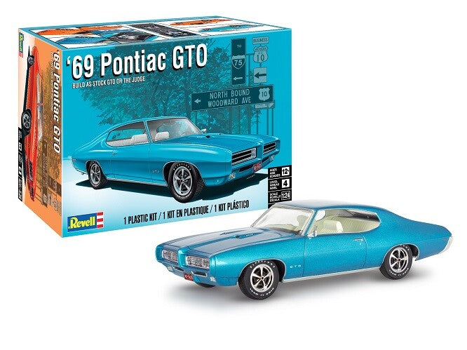REVELL 1:24 69 PONTIAC GTO "THE JUDGE" - Toyworld Frankston