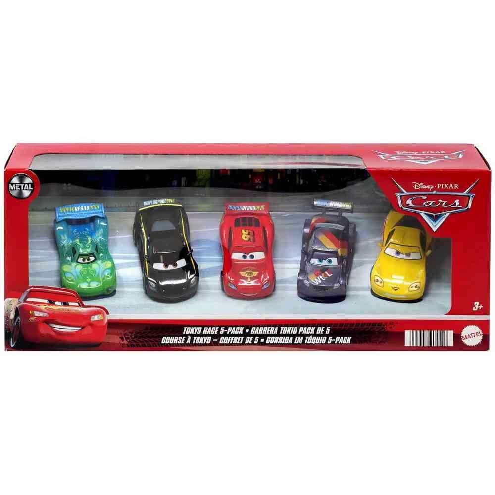 DISNY PIXAR CARS - TOKYO RACE 5 PACK - Toyworld Frankston