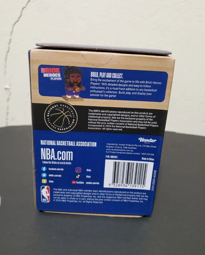 NBA BRICK HEROES PLAYERS - JOEL EMBIID BUILD KIT - Toyworld Frankston