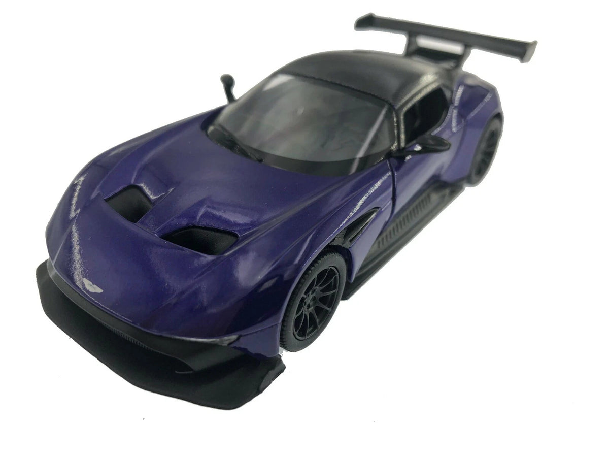 ASTON MARTIN VULCAN 1:38 KINSMART PULL BACK CAR - PURPLE