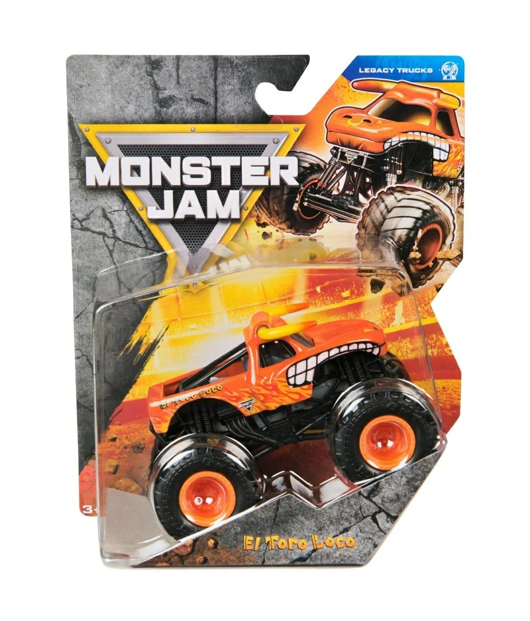 MONSTER JAM SERIES 44 LEGACY TRUCKS - EL TORO LOCO - Toyworld Frankston