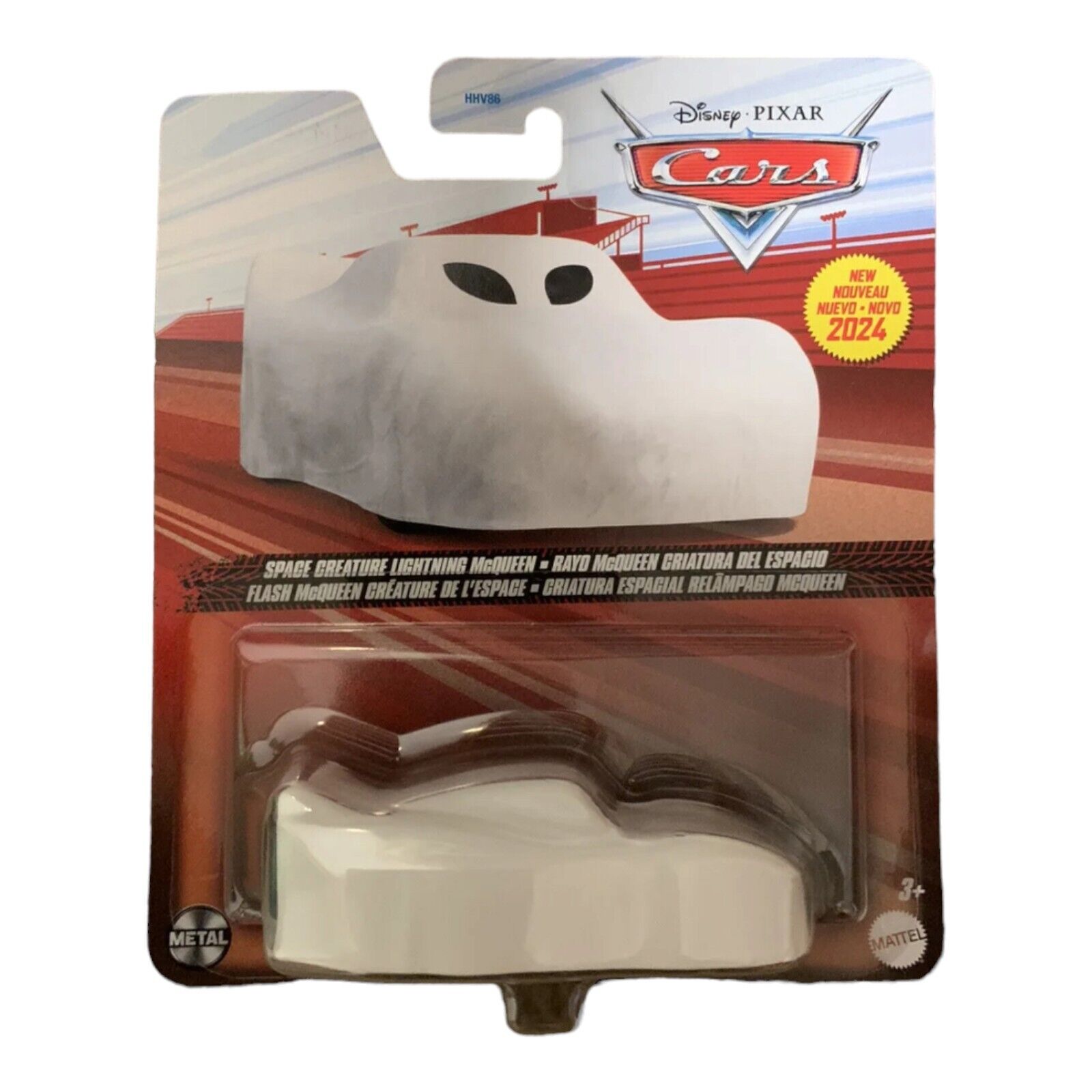 DISNEY CARS CHARACTERS SPACE CREATURE LIGHTNING MCQUEEN - Toyworld Frankston